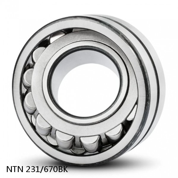 231/670BK NTN Spherical Roller Bearings