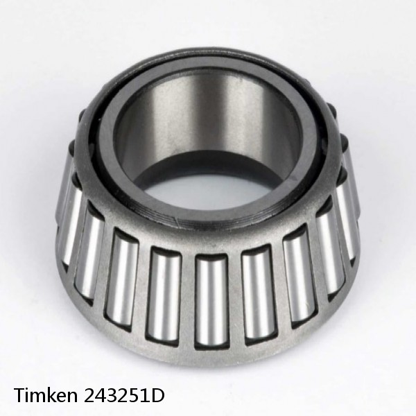 243251D Timken Tapered Roller Bearings #1 small image