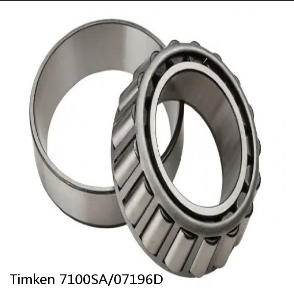 7100SA/07196D Timken Tapered Roller Bearings #1 small image
