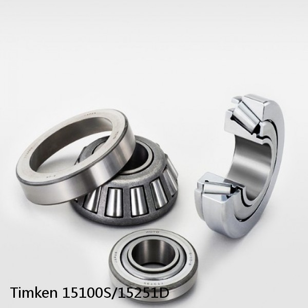 15100S/15251D Timken Tapered Roller Bearings #1 image